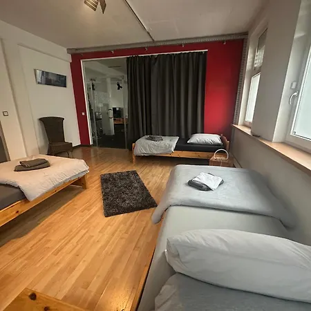 Apartment Loft Im Fabrikstil Mit 2 Eigenen Schlafzimmern Mit Wlan Und Parkplatz Gross-Umstadt