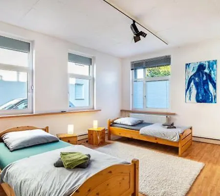 Apartment Loft Im Fabrikstil Mit 2 Eigenen Schlafzimmern Mit Wlan Und Parkplatz Gross-Umstadt
